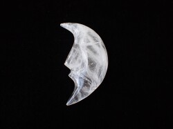 AB3353　月（ムーン）／水晶　８６．２ｇ　