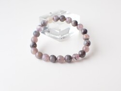 AB3266　オーラライト　７．８ｍｍ～８ｍｍ　ブレスレット　◇ネコポス対応可◇