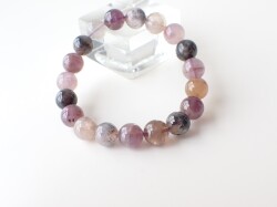 AB3271　オーラライト　９．５ｍｍ～１０ｍｍ　ブレスレット　◇ネコポス対応可◇