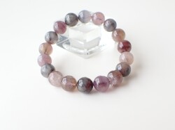 AB3274　オーラライト　１０．５ｍｍ～１1ｍｍ　ブレスレット　◇ネコポス対応可◇