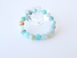 KG0168　クリソコラインクォーツ　１０ｍｍ　ブレスレット　◇ネコポス対応可◇