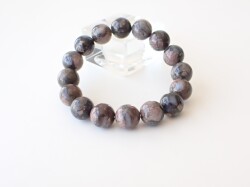 KH0035　ケセラストーン（Quesera　stone）　１２ｍｍ　ブレスレット　◇ネコポス対応可◇