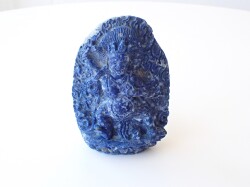 RB0351　ラピスラズリ　ヴァジュラパーニ（金剛手菩薩）像　☆台座クッション付き☆