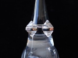 AB3176　ハーキマー水晶（ハーキマーダイヤモンド）　リング　