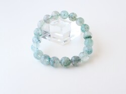 KG0131　クリソコラインクォーツ　１０．１ｍｍ～１０．７ｍｍ　ブレスレット