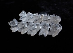 AB2752　水晶　干支　丑　◇ネコポス対応可◇