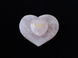 ローズクォーツハート