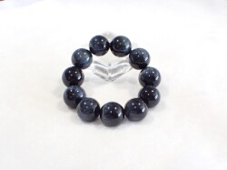 TC0060　ブルータイガーアイ　１８ｍｍ　ブレスレット　