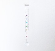 SNC017　【幸せを呼ぶ光のインテリア】　サンキャッチャー　WIND　CHIMES（ウィンドチャイム）　