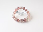 SQ0165　【プレミアム】　オレゴンサンストーン　１１．３ｍｍ～１３．５ｍｍ　ブレスレット