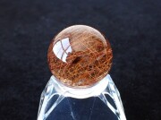 マニハール産ルチルクォーツ丸玉