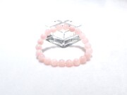 ピンクペタライトブレスレット