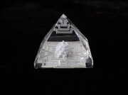 CC0648　ガネーシュヒマール産　ヒマラヤ水晶　シュリヤントラ　ピラミッド　９６．１ｇ