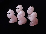 跳ね馬ローズクォーツ