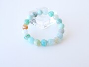 KG0168　クリソコラインクォーツ　１０ｍｍ　ブレスレット　◇ネコポス対応可◇