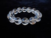 AB0846　☆プレミアム☆　クォーツインクォーツ（貫入水晶）／ファントム　１５．５ｍｍ～１６．４ｍｍ　ブレスレット