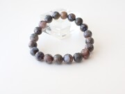KH0030　ケセラストーン（Quesera　stone）　１０ｍｍ　ブレスレット　◇ネコポス対応可◇