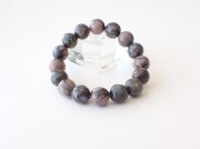 KH0033　ケセラストーン（Quesera　stone）　１２ｍｍ　ブレスレット　◇ネコポス対応可◇