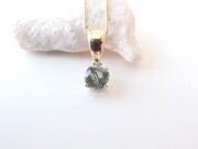 HA0102　ルドウィジャイトインペリドット　１．０２ｃｔ　K18ペンダントトップ　☆各種セール・ポイント付与対象外☆