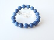 BM0034　【店長お薦め】　☆稀少☆　ブルーオパール／ミラーボールカット　１１ｍｍ～１１．５ｍｍ　ブレスレット　