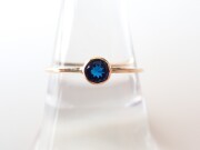 AF0058　アフガナイト　K18リング　☆ソーティングメモ付き☆