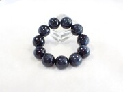 TC0057　ブルータイガーアイ　１８ｍｍ　ブレスレット　