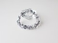 AB3389　グラファイトインクォーツ　１０．５ｍｍ～１１．３ｍｍ　ブレスレット