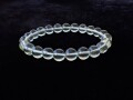 RI0216　【プレミアム】　リビアングラス　８ｍｍ～８．３ｍｍ　ブレスレット　☆宝石鑑別書付き☆