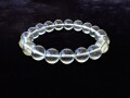 RI0218　【プレミアム】　リビアングラス　１０．３ｍｍ～１０．５ｍｍ　ブレスレット　☆宝石鑑別書付き☆