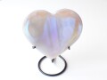 MD0405　エンジェルオーラ　アゲート　ハート　１１８．２ｇ　☆台座付き☆