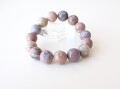 MD0345　アラシャンアゲート　１４ｍｍ　ブレスレット　