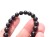 ブラックルチルクォーツブレスレット
