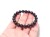 ブラックルチルクォーツブレスレット