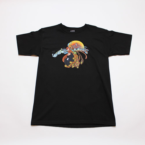 【0008】12GRAIN/LADY PEACOCK/Ｔシャツ
