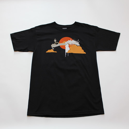 【0017】12GRAIN/DRAGON GIRL/Ｔシャツ