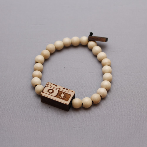【0118】GOOD WOOD NYC/CASSETTE BRACELET/ブレスレット