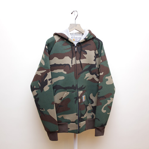 【0301】Carhartt WIP/Car-Lux Hooded Thermo Sweatshirt/ジップパーカ