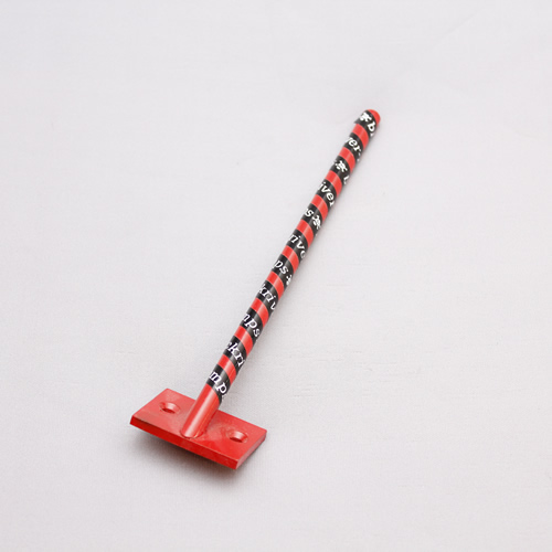 【BR002】blackriver-ramps/Pole round red/斜めポール（ラウンド）