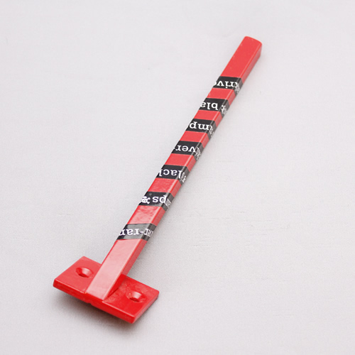 【BR003】blackriver-ramps/Pole square red/斜めポール（スクエア）