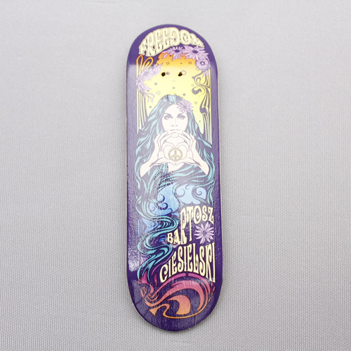 【BR062】Bollie Fingerboard/Rollbrett Neon/コンプリートセット