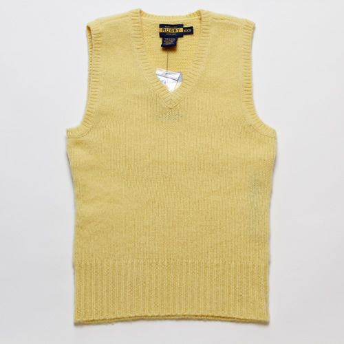 【R049】【Women's】RUGBY/Shaggy Shetland Vest/ウールベスト