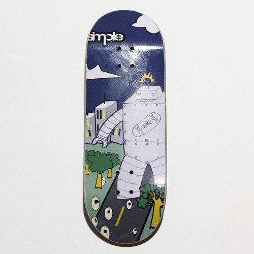 【SD021】Simple Decks/Robot Attack/Mild/32mm/シングルデッキ