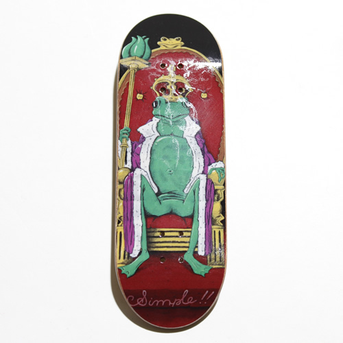 【SD022】Simple Decks/KING O FROG/Mild/32mm/シングルデッキ