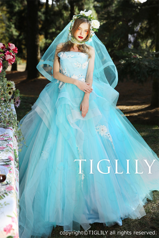 TIGLILYカラードレス（c160）　サマー