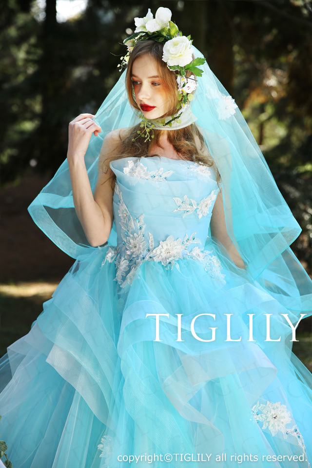 TIGLILYカラードレス（c160）　サマー