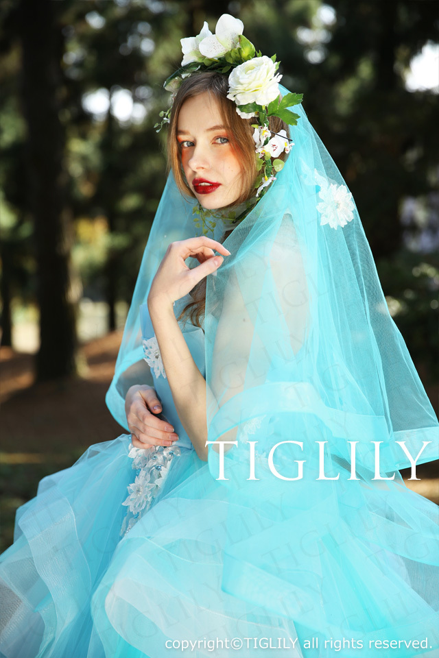 TIGLILYカラードレス（c160）　サマー