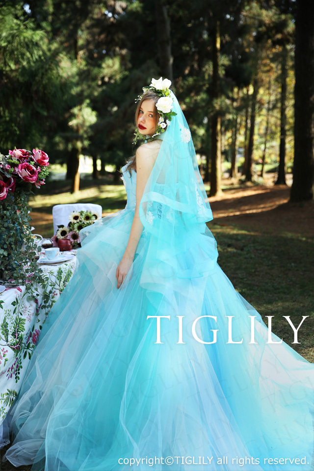 TIGLILYカラードレス（c160）　サマー