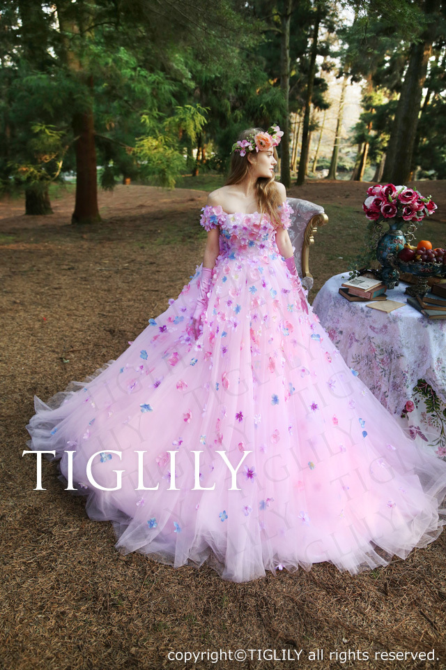 ミニチュアウェディングカラードレス21 ミニチュアウェディングカラードレス21