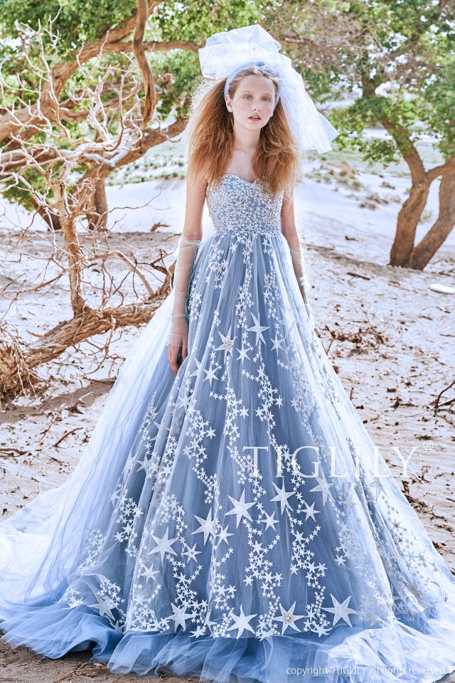 あお＊＊＊ ウェディングドレス　レースビジュー おすすめウェディングドレス特集 | コンセイユ デ ラヴィ by HIROTA