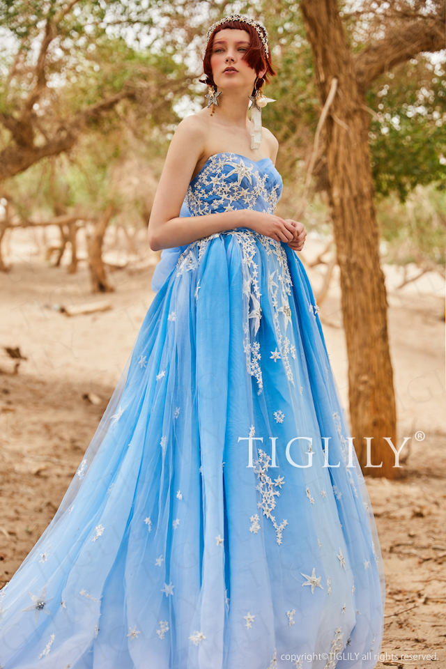 ミーア Mia】ウェディングドレス＿ウエディングドレス＿カラードレス